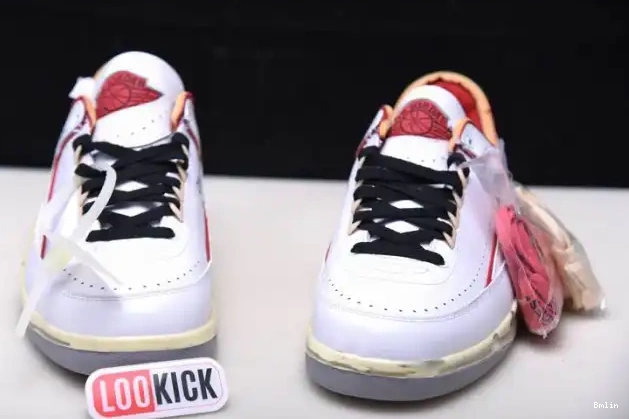 Boostmaster lin White Low Jordan Retro Off-White 2 SP DJ4375-106 Red 0507